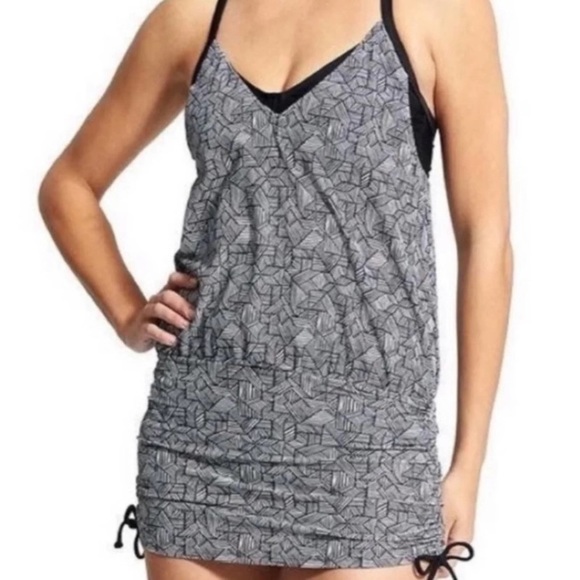 ATHLETA LAGUNA SIDE SCRUNCH TANKINI 38D/DD - Picture 1 of 7